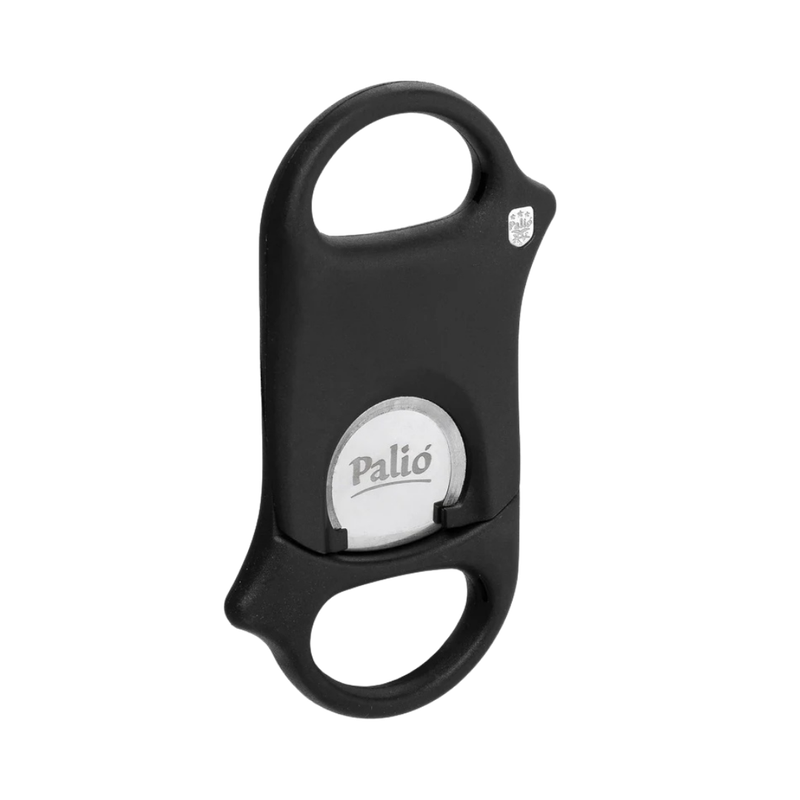 Palio Composite Double Guillotine Cigar Cutter Matte Black - Image 1