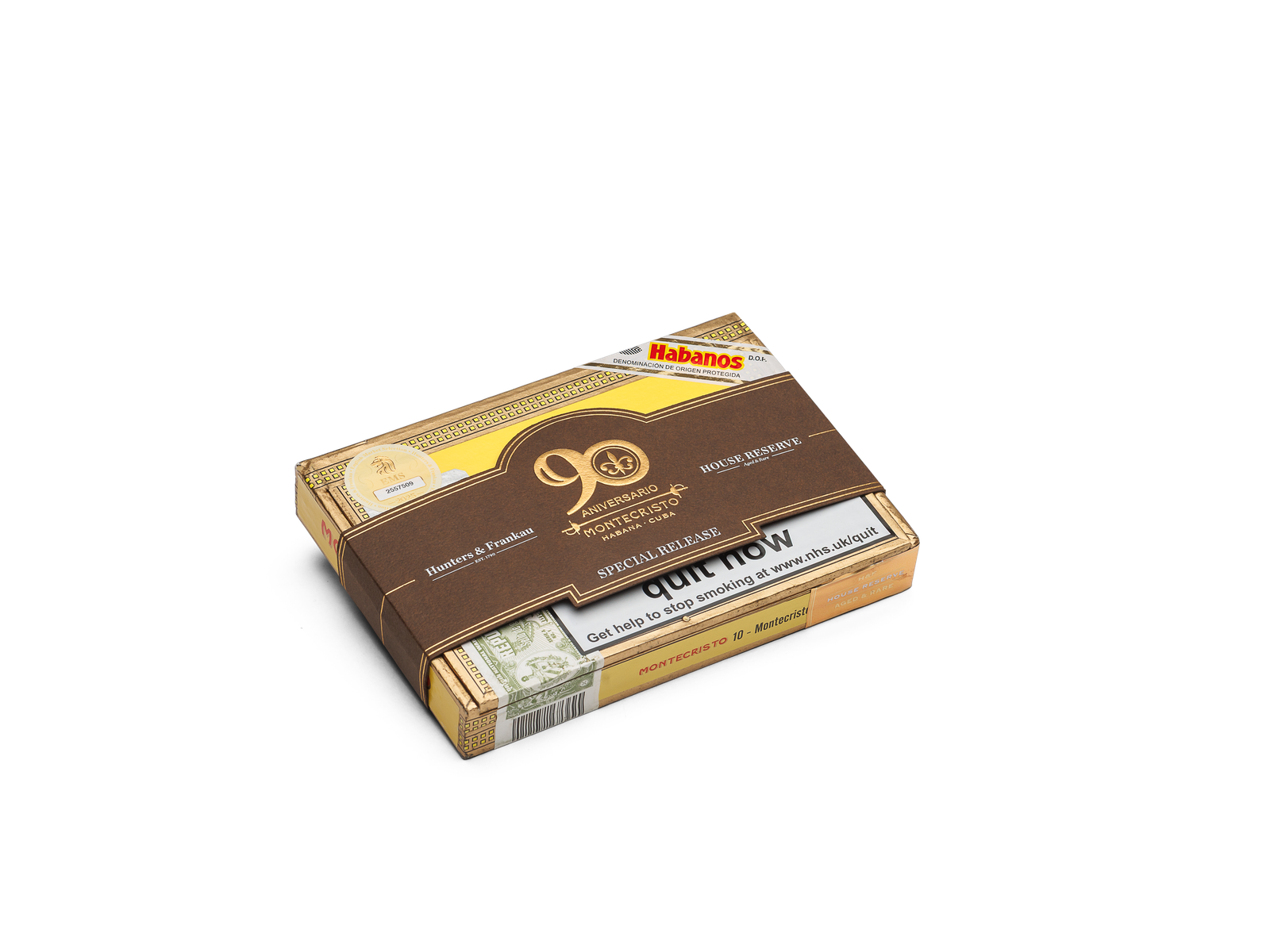 Montecristo No.5 House Reserve Aged & Rare Montecristo 90th Anniversary Special Release - Image 3