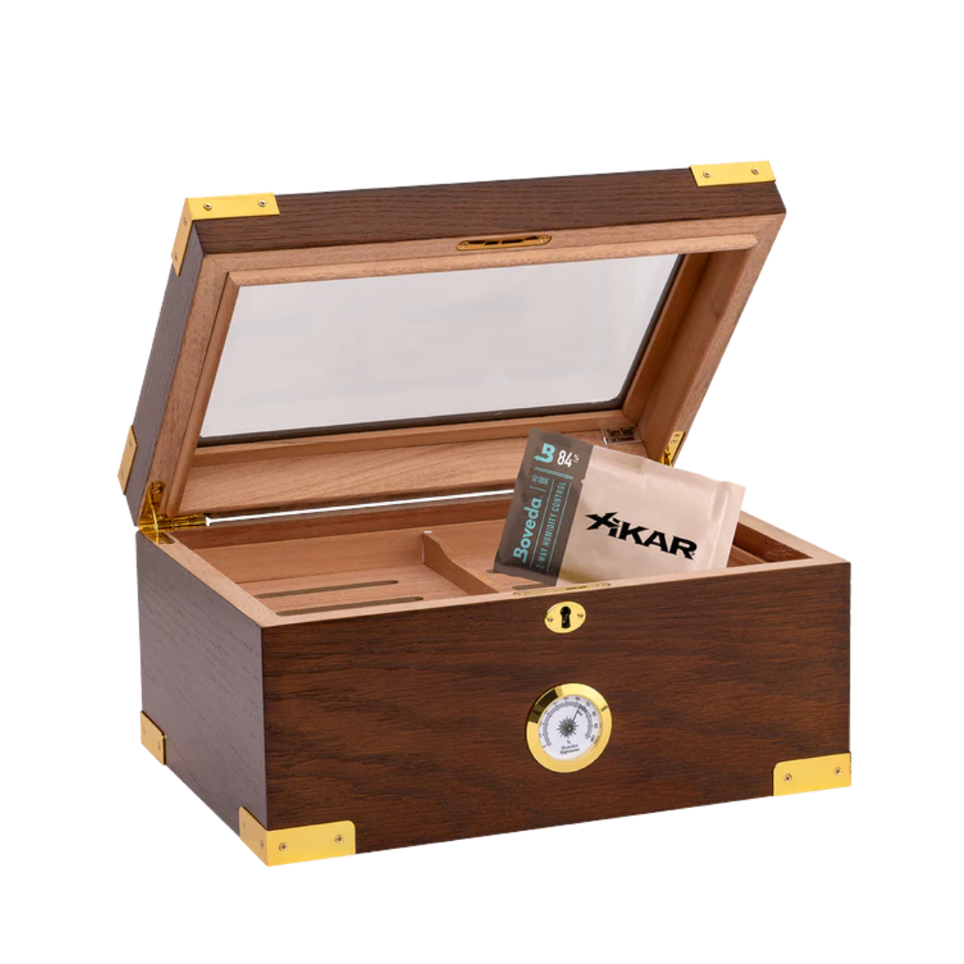 XIKAR Humidor Supreme “The Milano” Elegant Cigar Humidor (100‑ct)