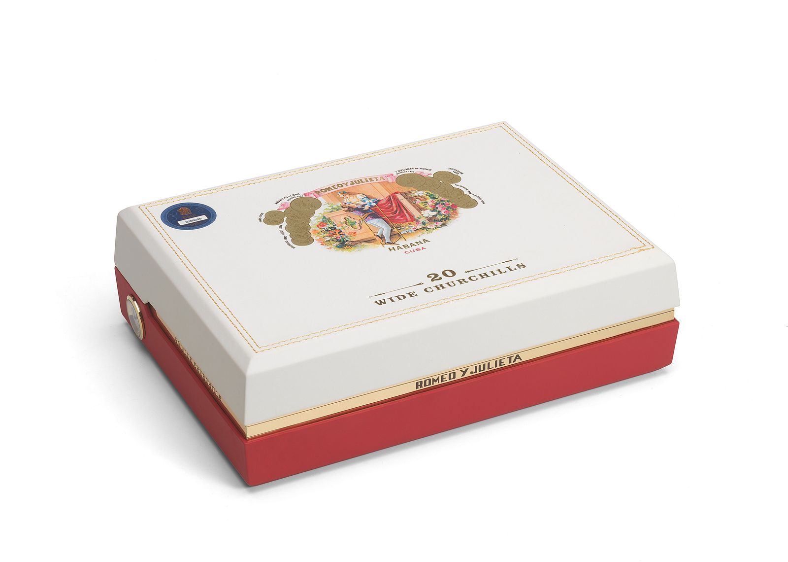 Romeo y Julieta Wide Churchill Travel Humidor - Image 2
