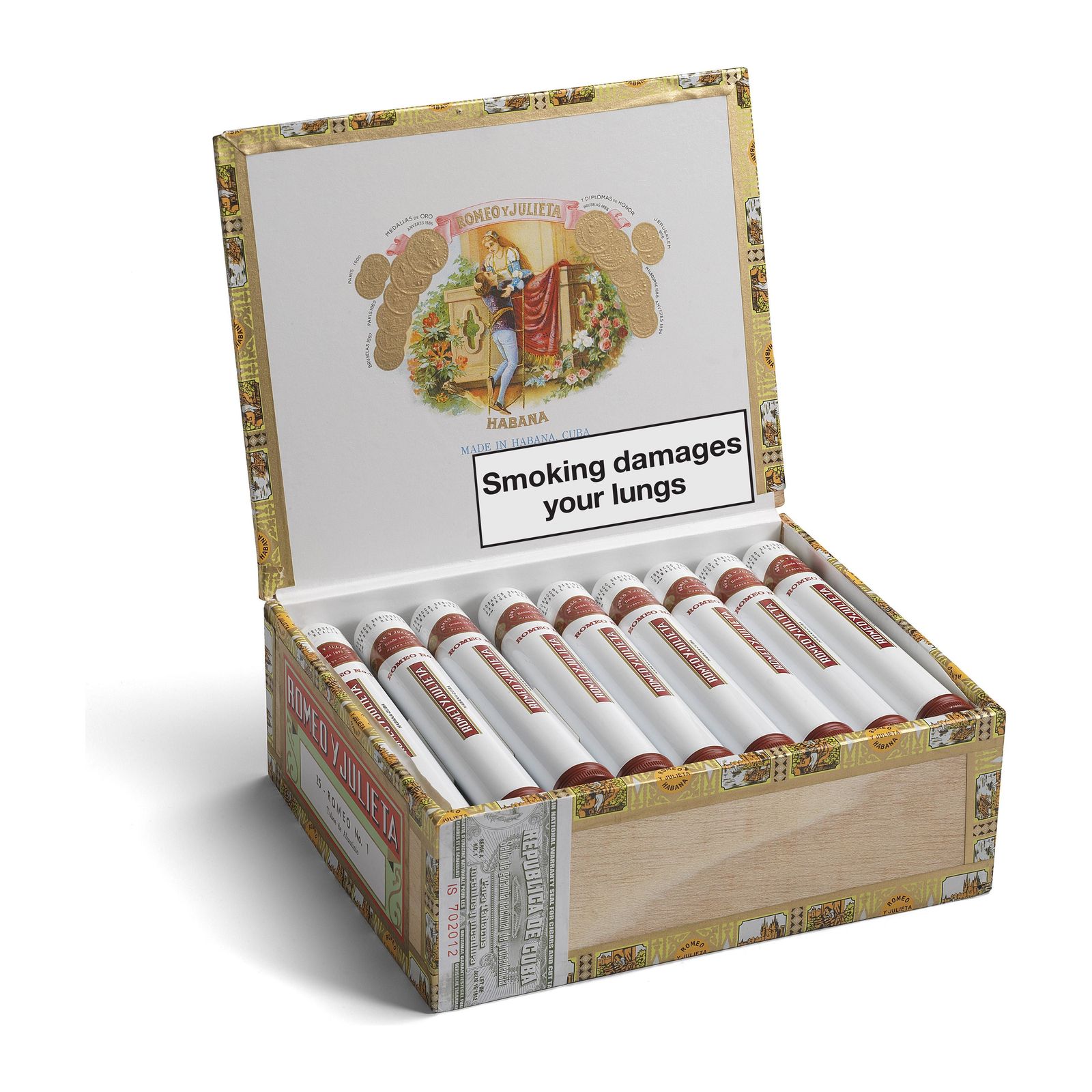 Romeo y Julieta No.1 Tubos - Image 3