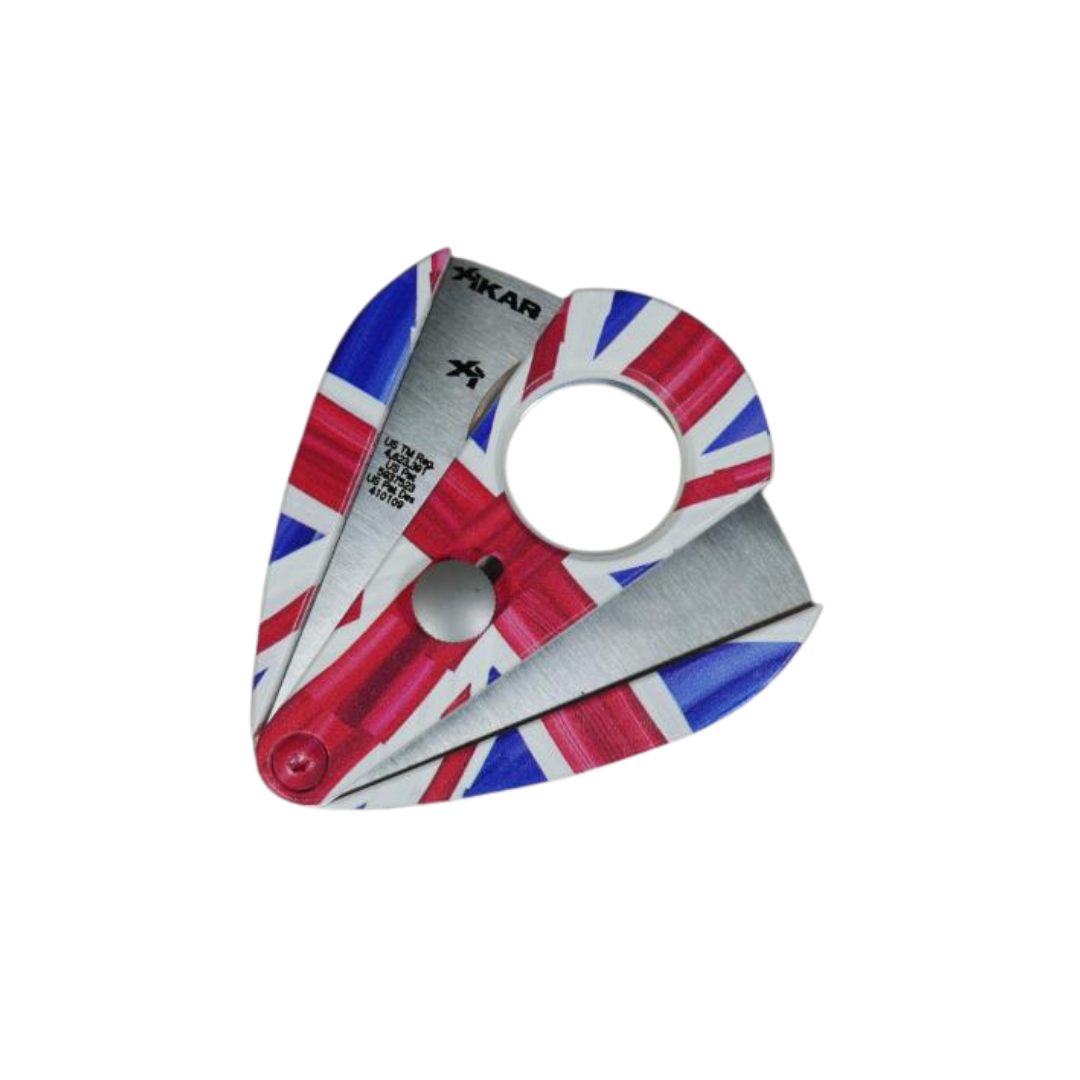 XIKAR Xi2 Cigar Cutter ”Charlie Turano III – UK Flag” alternate view