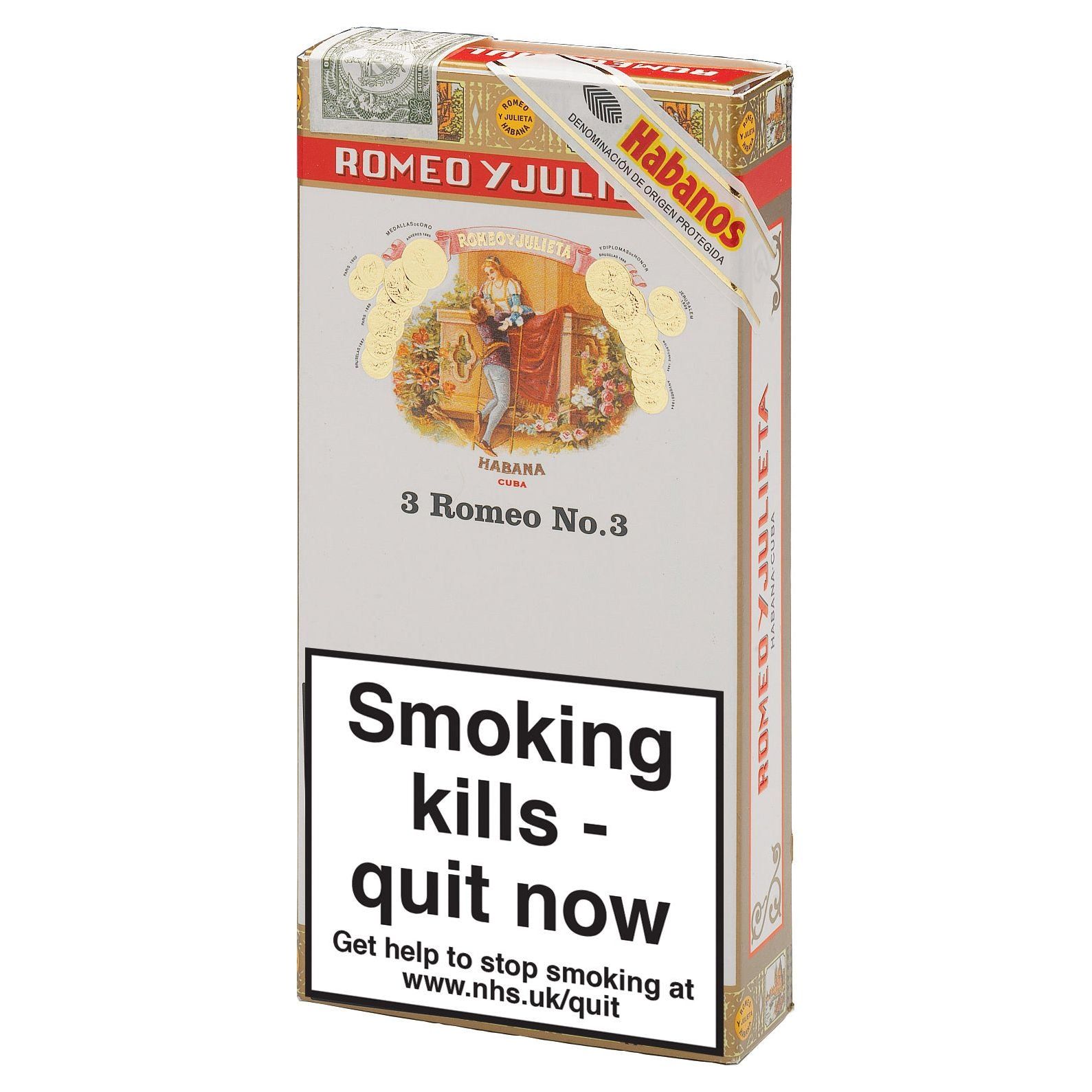 Romeo y Julieta No.3 Tubos - Image 2