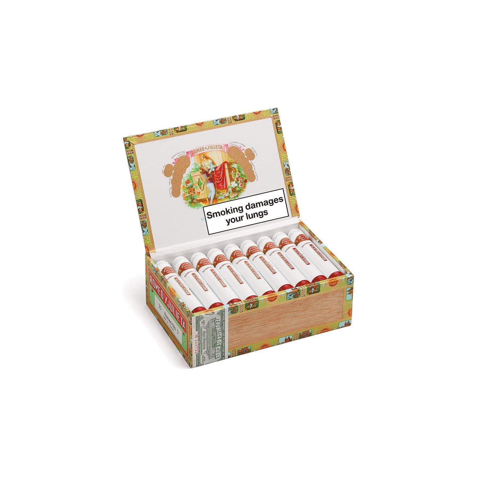 Romeo y Julieta No.3 Tubos - Image 3
