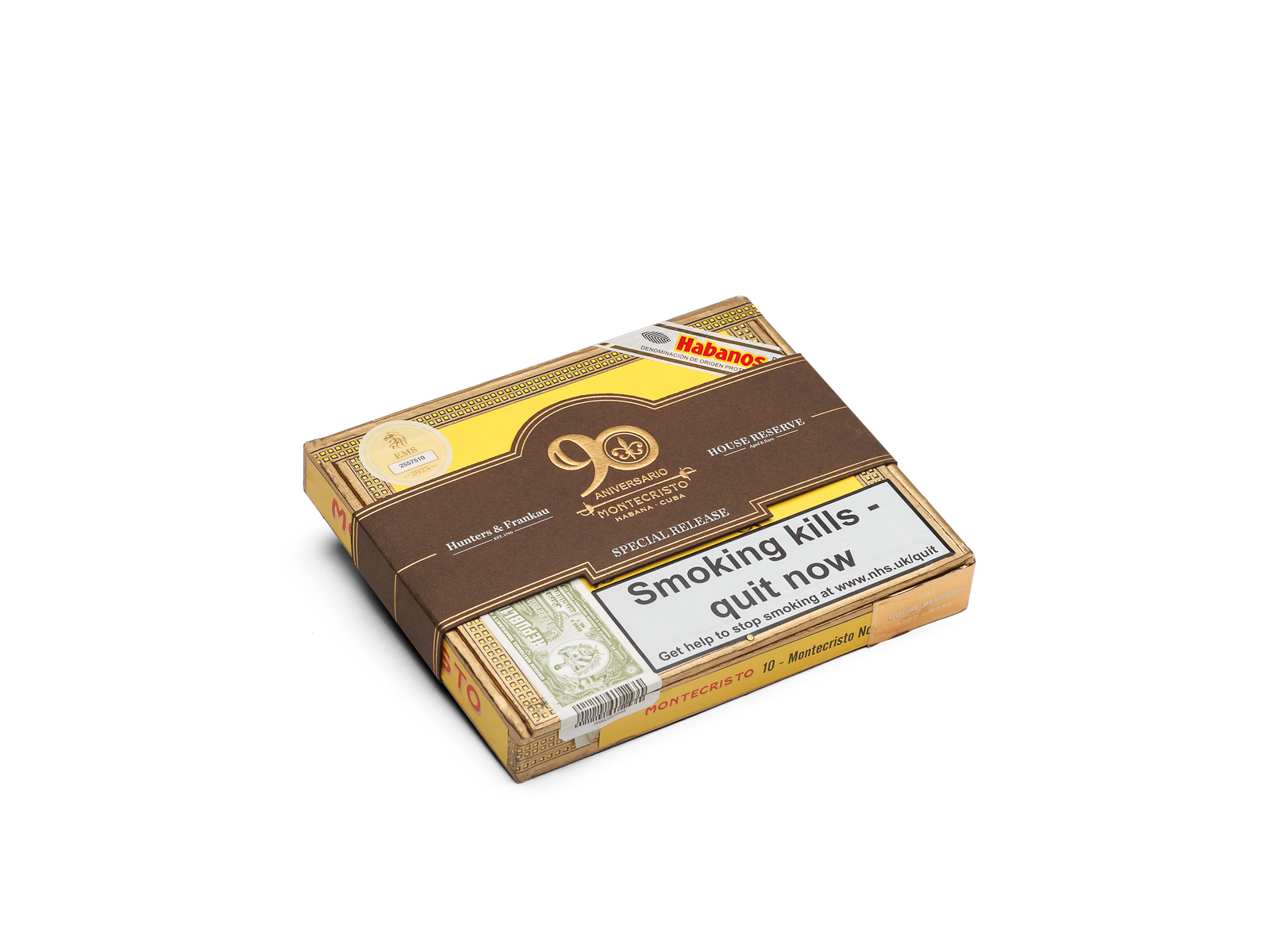 Montecristo No.4 House Reserve Aged & Rare Montecristo 90th Anniversary Special Release - Image 3