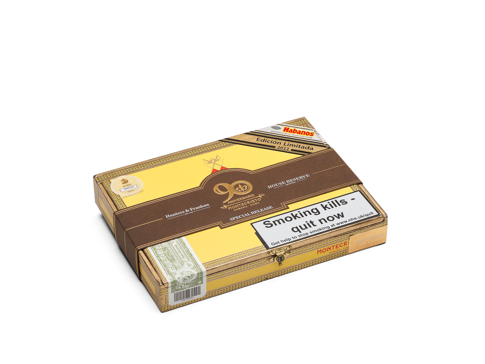 Montecristo 520 Limited Edition 2012 House Reserve Aged & Rare Montecristo 90th Anniversary Special Release - Image 3