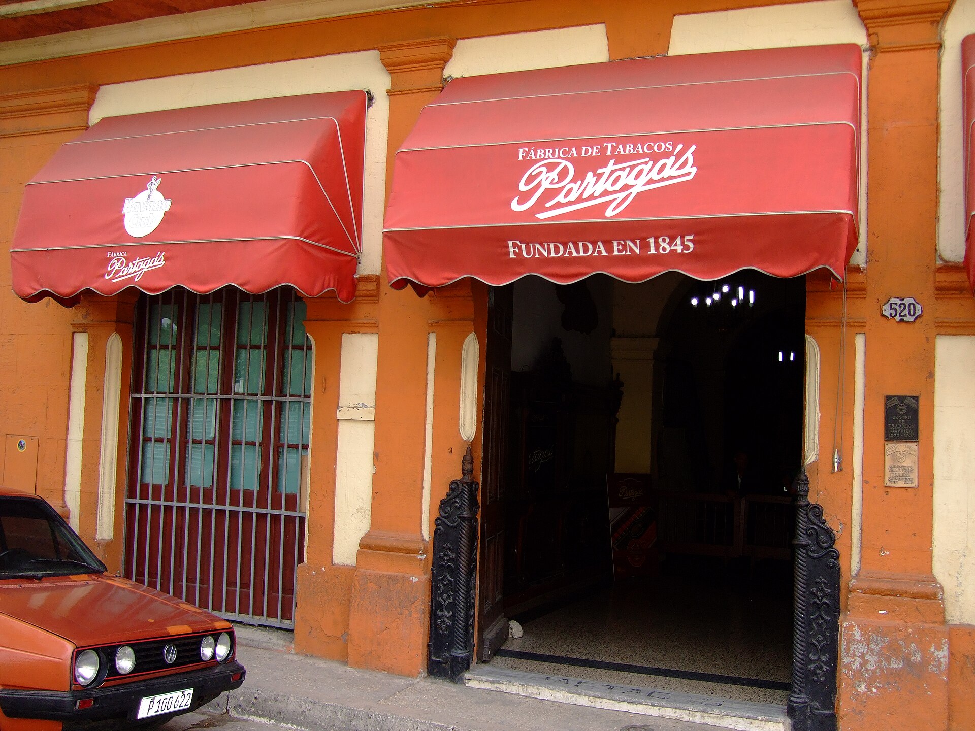 The Partagás factory, Havana