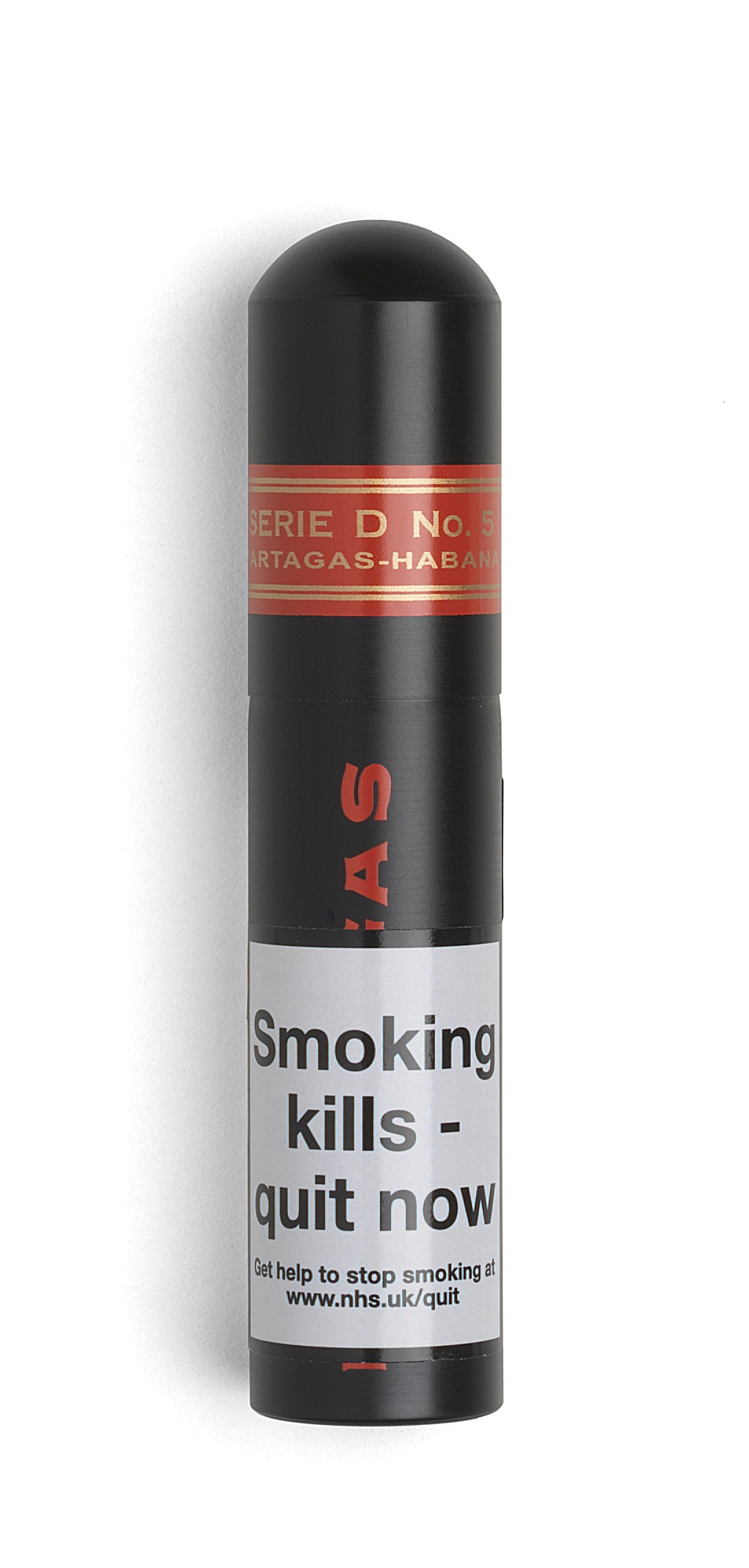 Partagás Serie D No.5, rolled in the D No.5 size